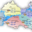 В Татарстане ожидается дождь с грозой и градом и до +27°С
