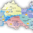 Сегодня в Татарстане ожидаются дожди, сильный ветер и до +20 