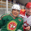 Рөстәм Миңнеханов Сергей Шойгуның урынбасары белән хоккей уйнады