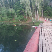 В Татарстане в реке утонул УАЗ с рыбаками 