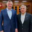 Минниханов обсудил с Хуснуллиным реализацию национальных проектов в Татарстане