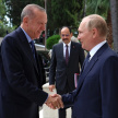  Путин и президент Турции договорились о частичной оплате газа в рублях