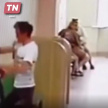 Нападение «яжотца» на врача, отказавшегося принять ребенка без очереди, попало на видео в РТ 