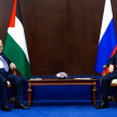 Песков предложил «догадаться с трех раз», что обсудят на встрече Путин и Аббас 
