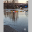 В Азнакаевском районе Татарстана подтопило низководный мост