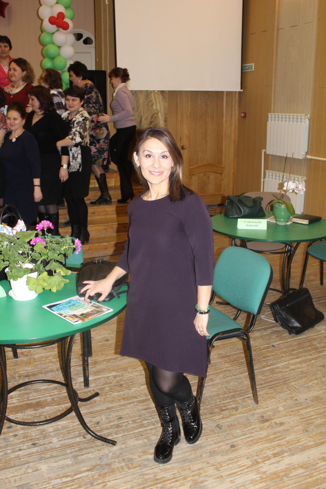 Наиля Гибадуллина приняла участие во встрече учителей РТ, посвященной теме журналистики и сохранению татарского языка. 