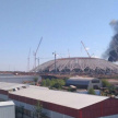 Фото: в Самаре горит строящийся к ЧМ-2018 стадион